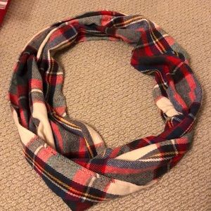 Infinity Plaid Scarf
